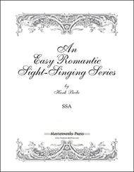 The Easy Romantic Sight-Singing Series Digital File Reproducible PDF cover